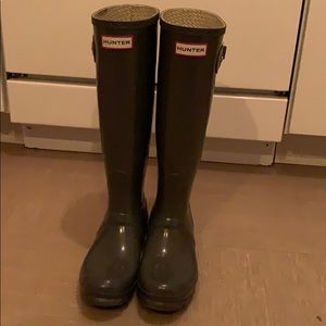 Hunter Boots Women's Refined Tall Gloss Boots